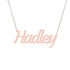 Gold Name Necklace - Hadley